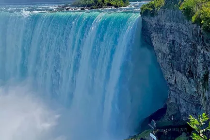 View of the Canadian Horseshoe Falls